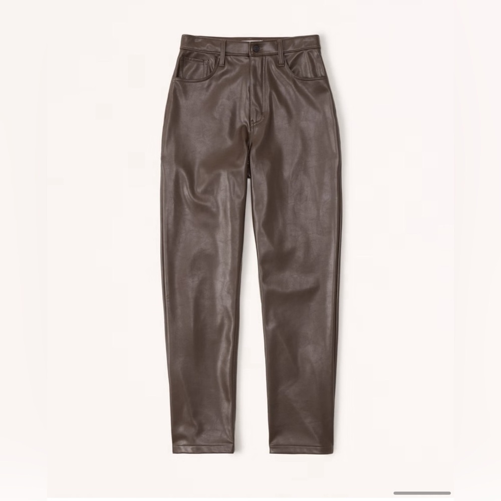 Abercrombie Leather 90s Straight Pant